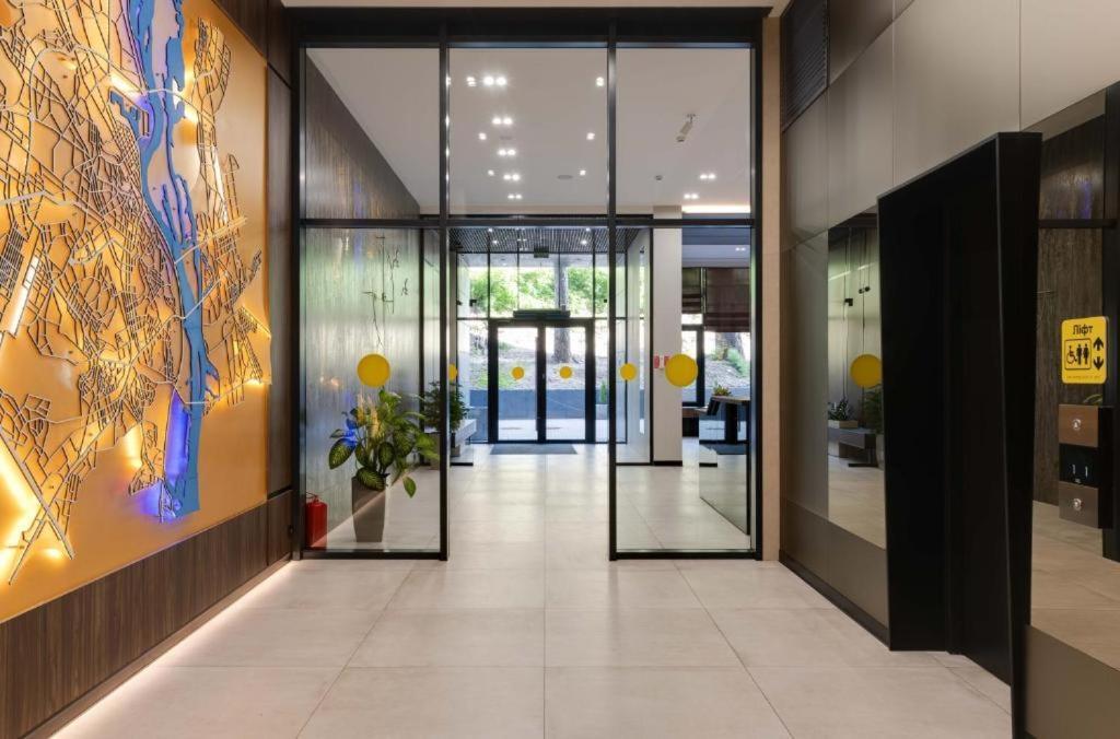 Cube House Apartment เคียฟ ภายนอก รูปภาพ